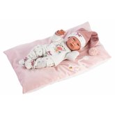 Llorens 73880 NEW BORN HOLIKA - realistick panenka miminko s celovinylovm tlem  40 cm